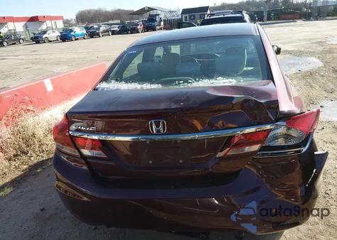 2015 Honda Civic Lx z USA, uszkodzony, nr VIN 19XFB2F53FE271900